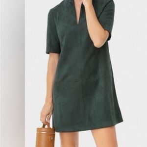 Tuckernuck Elegant Hunter Green Mini Dress
